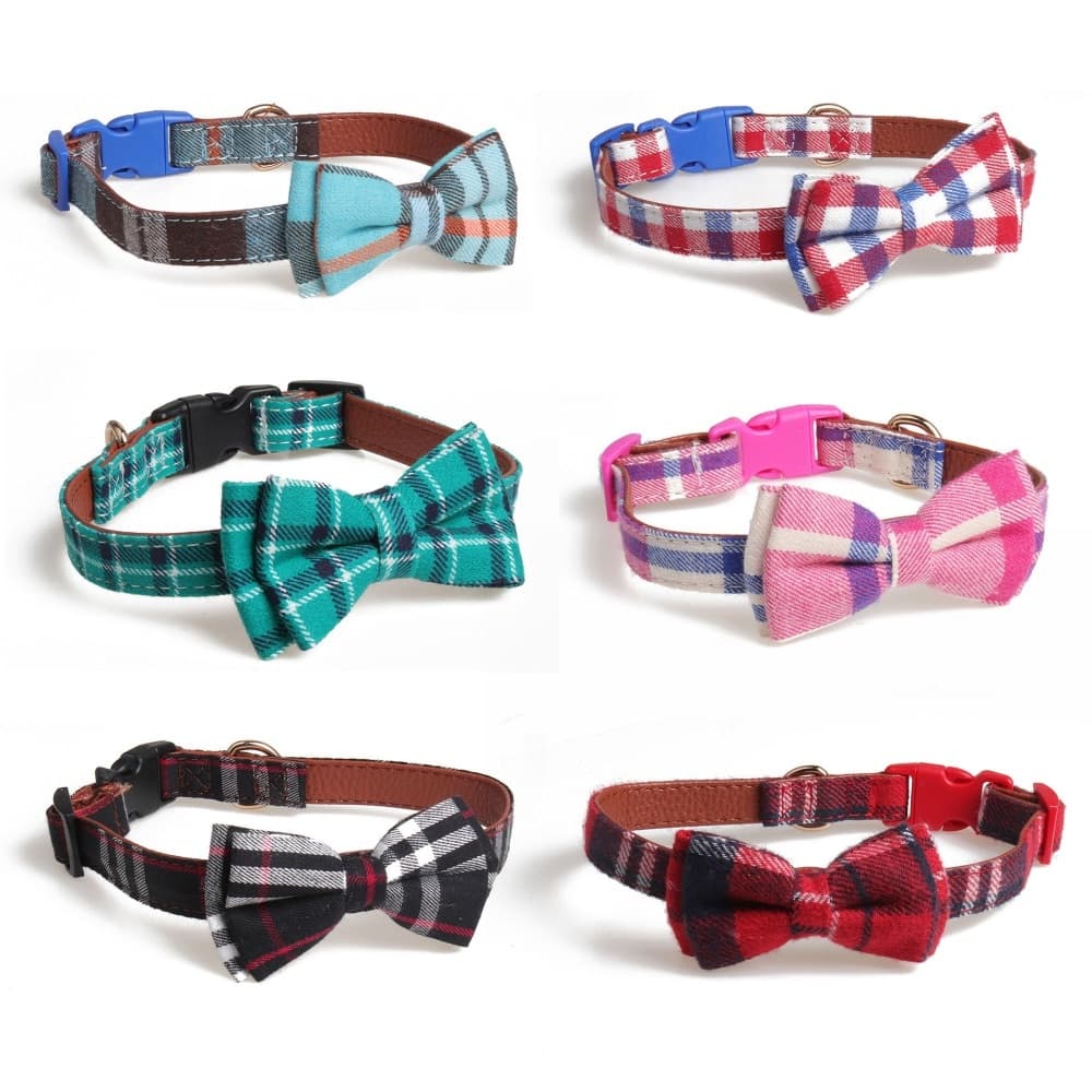 Bowknot Traction Collar — Small Dogs