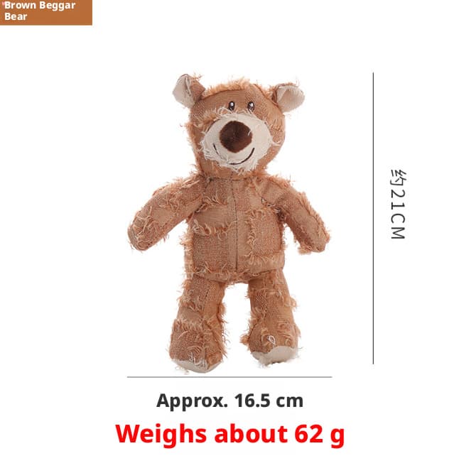 Squeaky Plush Dog Toy