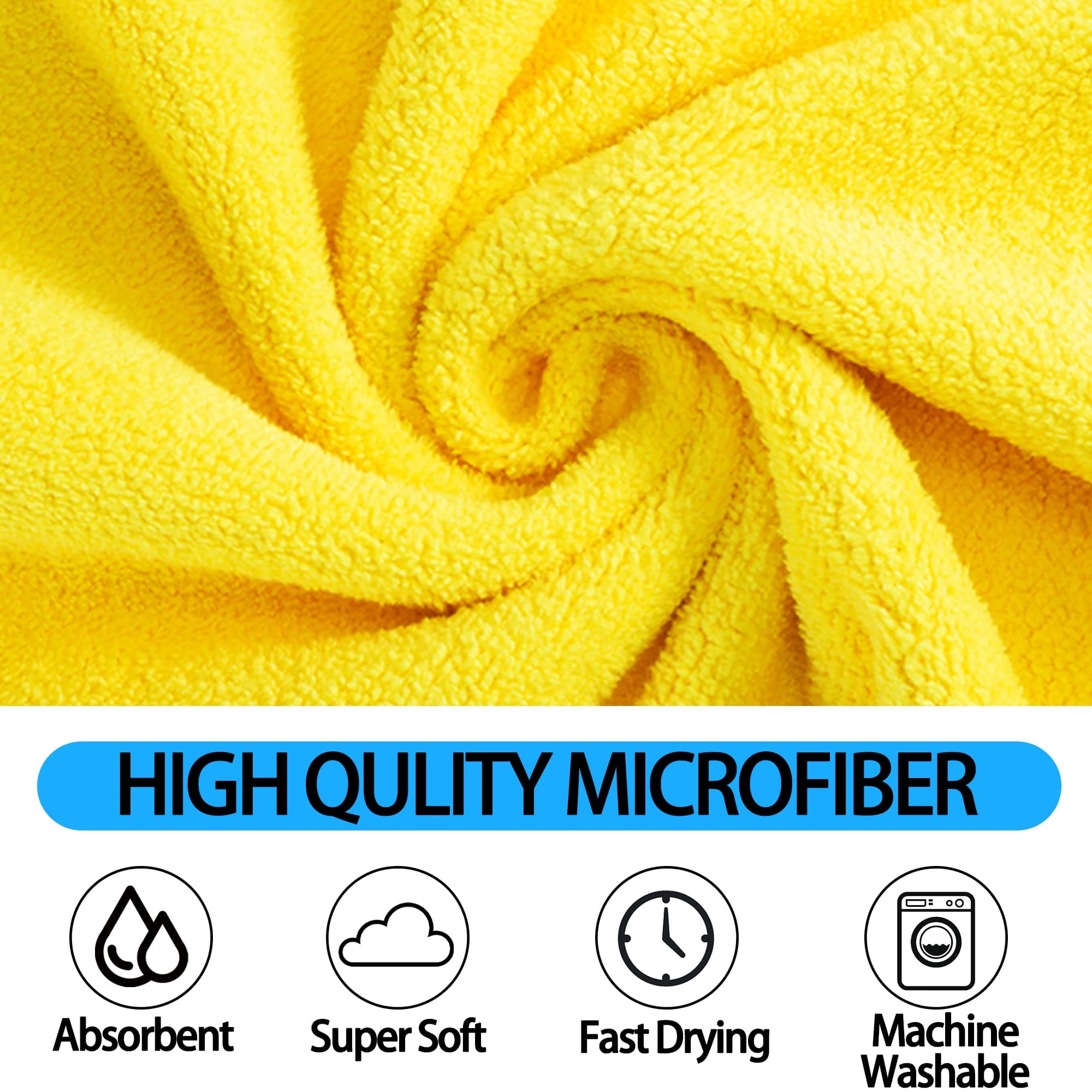 Quick-Dry Microfibre Pet Towel view 3