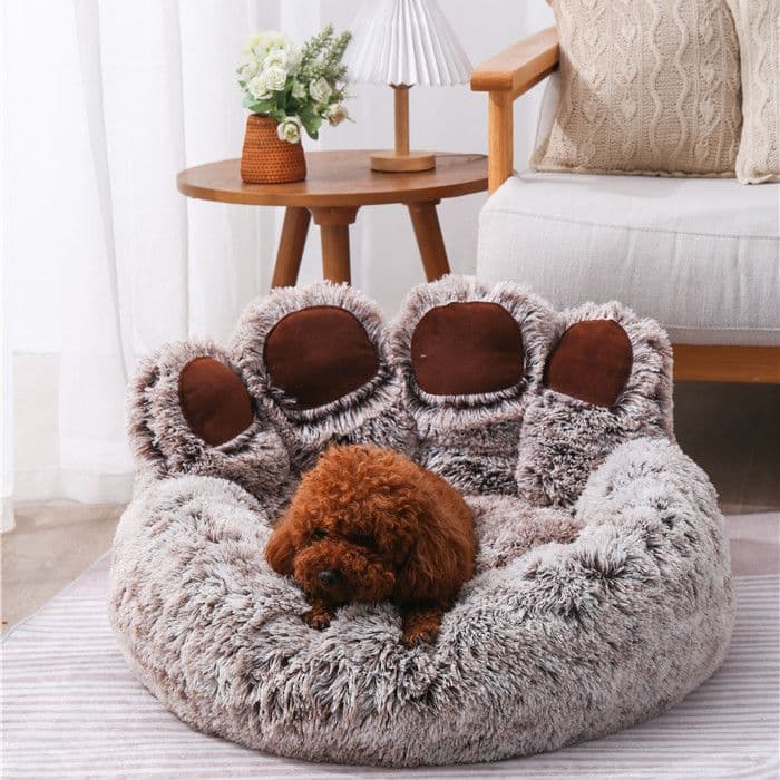 Cute Bear Paw Dog Nest