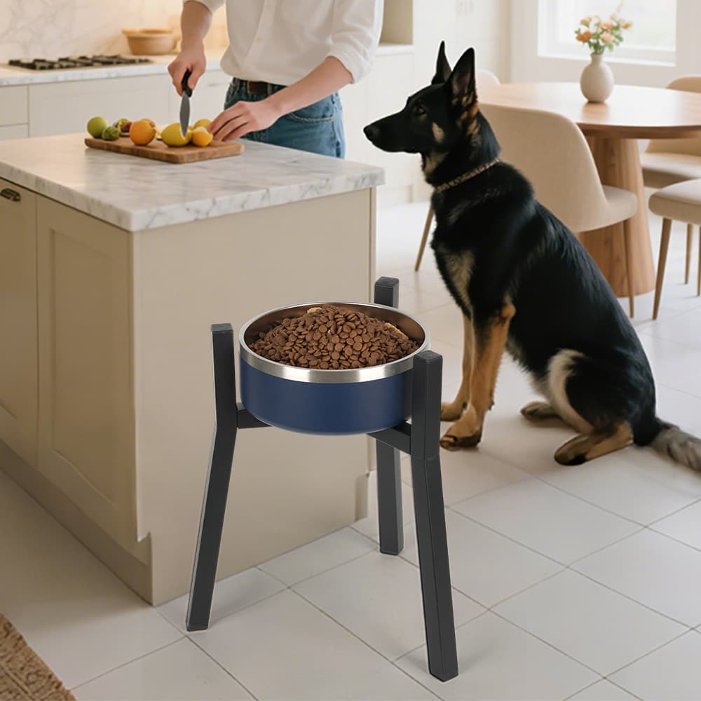 Adjustable Elevated Bowl Stand view 2