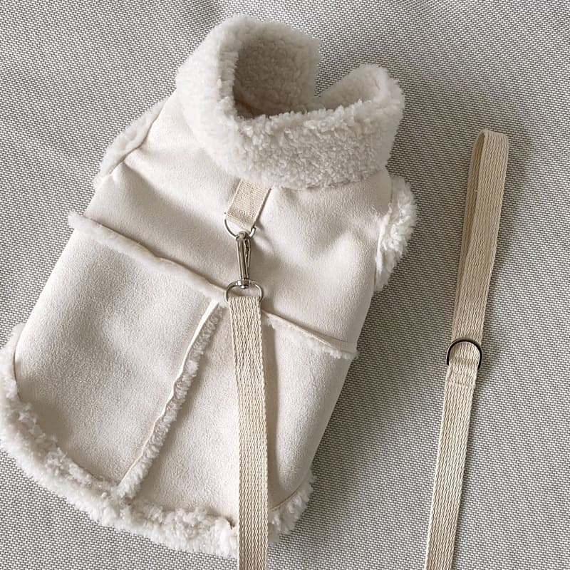 Winter Warm Vest with Leash Ring view 3