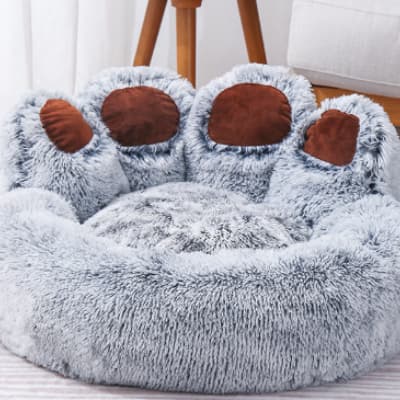 Cute Bear Paw Dog Nest view 3