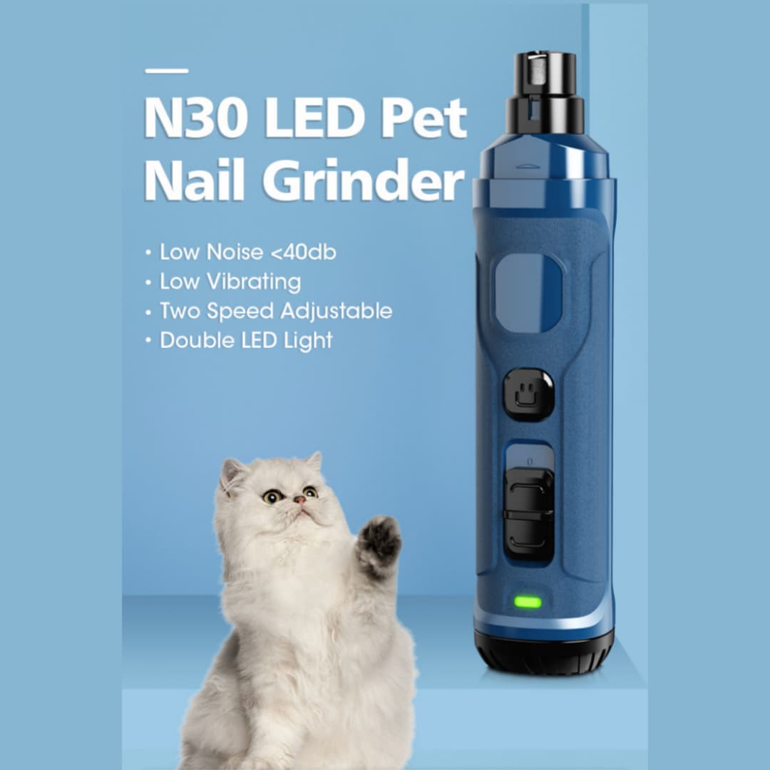 Pro LED Nail Grinder — USB Rechargeable
