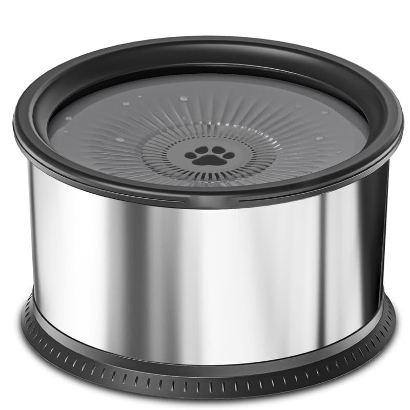 Splash-Proof Stainless Steel Bowl — Large view 2